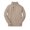 Khaki, variant on Kids Autumn Winter Button Turtle Neck Knit Sweater Boys Cable Knit Pullover