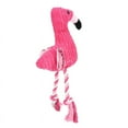thumbnail image 3 of Cute Plush Flamingo Pet Dogs Bite Chew Toy for Chihuahua/Yorkshire/Bulldog/Pug, 3 of 10