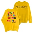 thumbnail image 2 of Yellow Womens Tops Sweatshirt Women Verse Pullover God Is Within Her Long Sleeve Inspirational Blouse Top Fall Outfits for Women 2025, 2 of 6