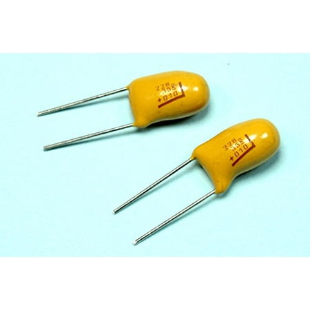 

4Pcs Radial Tantalum Capacitor 22Uf 35V New 10%