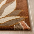 thumbnail image 5 of SAFAVIEH Soho Keith Floral Wool Area Rug, Brown/Multi, 2' x 3', 5 of 9
