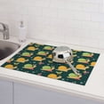 thumbnail image 6 of Sikiie Snails And Butterfies Dish Drying Mat, Kitchen Counter Mat, Self Drying Mat for Kitchen Counter Dish Drying Pad ,for Dishes, Utensils, Pots and Pans（24" x 18"）, 6 of 7