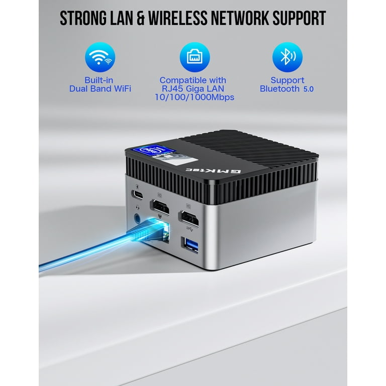 GMKtec Mini PC, 12GB RAM 256GB SSD, Intel Alder Lake N97 (up GMKtec Mini PC, 12GB RAM 256GB SSD, Intel Alder Lake N97 (up