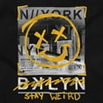 thumbnail image 2 of Stay Weird Brooklyn NY Graffiti Unisex Plus Fleece Graphic Hoodie Brisco Brands 5X, 2 of 6