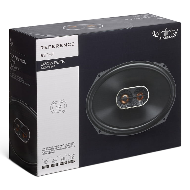 ＦＡＭI ＲIＡＲ　 Infinity REF697MF 6x9 Inch 3 Way Car Speakers - Pair - Walmart.com