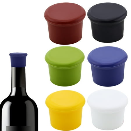 

Silicone Wine Stoppers Replace a cork Airtight seal on Wine Bottles Reusable Beer Bottle Cover ，G41472