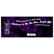 Arctic Fox Semi Permanent Hair Dye 8 Oz. (Purple Rain)