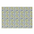 thumbnail image 1 of Flower Cutting Board, Pattern with Flowers and Leaves ling Foliage Spring Rural Print, Decorative Tempered Glass Cutting and Serving Board, Small Size, Yellow Purple White, by Ambesonne, 1 of 1