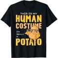 thumbnail image 1 of Ceci Est Mon Costume Humain T-Shirt Pommes de Terre - comme sur l'Image - TG, 1 of 2