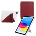 thumbnail image 2 of FOXDOCK Tablet Case for iPad Pro 12.9 – Clear Acrylic Back, Auto Sleep/Wake, Tri-Fold Stand, Full Protection Tablet Cover, 2 of 5