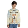 thumbnail image 4 of Cute Akita Loves Dad Happy Father's Day All Over Print 3D Baseball Jacket Inu Dog Lover Bomber Jacket Softball - 12008, 4 of 6