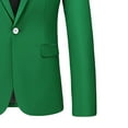 thumbnail image 3 of Jackets for Men, Casual Solid Lapel Long Sleeved Button Business Wedding Suit Jacket with Pockets, Men's Jacket, 3 of 4