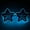 Blue, variant on LED Glasses, Light Up Glasses Neon El Wire LED Light Up Eyeglasses Sunglasses Eyewear for Nightclub Battery