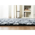 thumbnail image 4 of SAFAVIEH Allure Aurora Abstract Area Rug, Ivory/Black, 5' x 8', 4 of 9