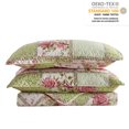 thumbnail image 5 of JML Quilt Set, King, Pink Green Flower, 3 Piece, 5 of 5