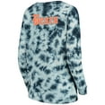 thumbnail image 3 of Women's New Era Navy Chicago Bears Tie-Dye Long Sleeve T-Shirt, 3 of 3