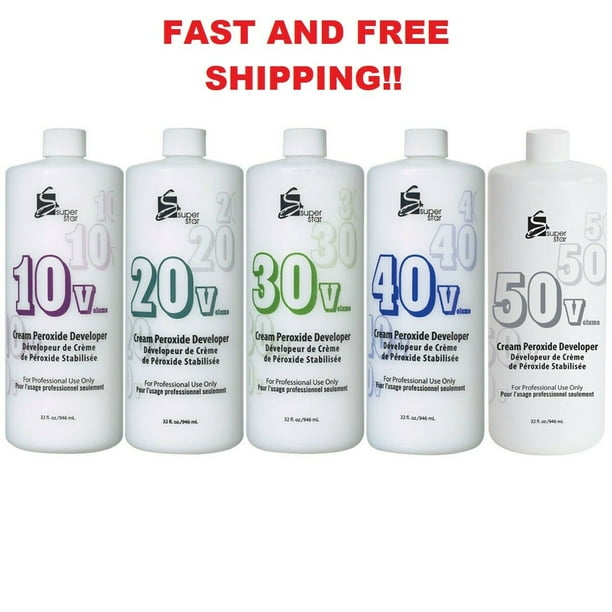 Superstar Cream Peroxide Developer Stabilized Hair Color 10 Volume 32oz - Superstar Cream Peroxide Developer Stabilized Hair Color 10 Volume 32oz -