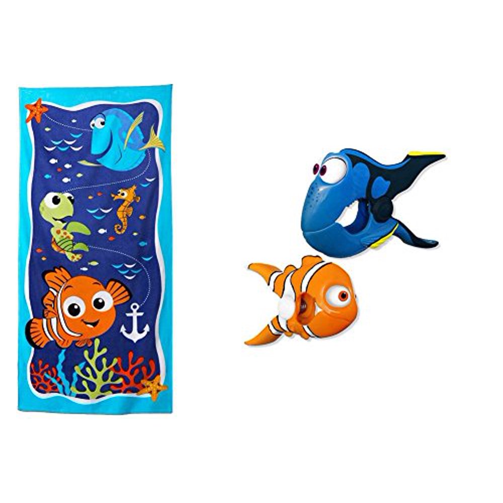 Finding Nemo Beach Towel and Boca Clips