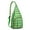 Green-3, variant on Retro Plaid Sling Backpack for Hiking & Travel – Vintage Checkered & Buffalo Plaid Daypack for Women & Men, Geometric Outdoor Crossbody Bag with Rustic Style