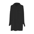thumbnail image 4 of Womens Spring Summer Shirts Mesh Button Down Sexy Top Long Sleeve Shirts for Women, 4 of 4