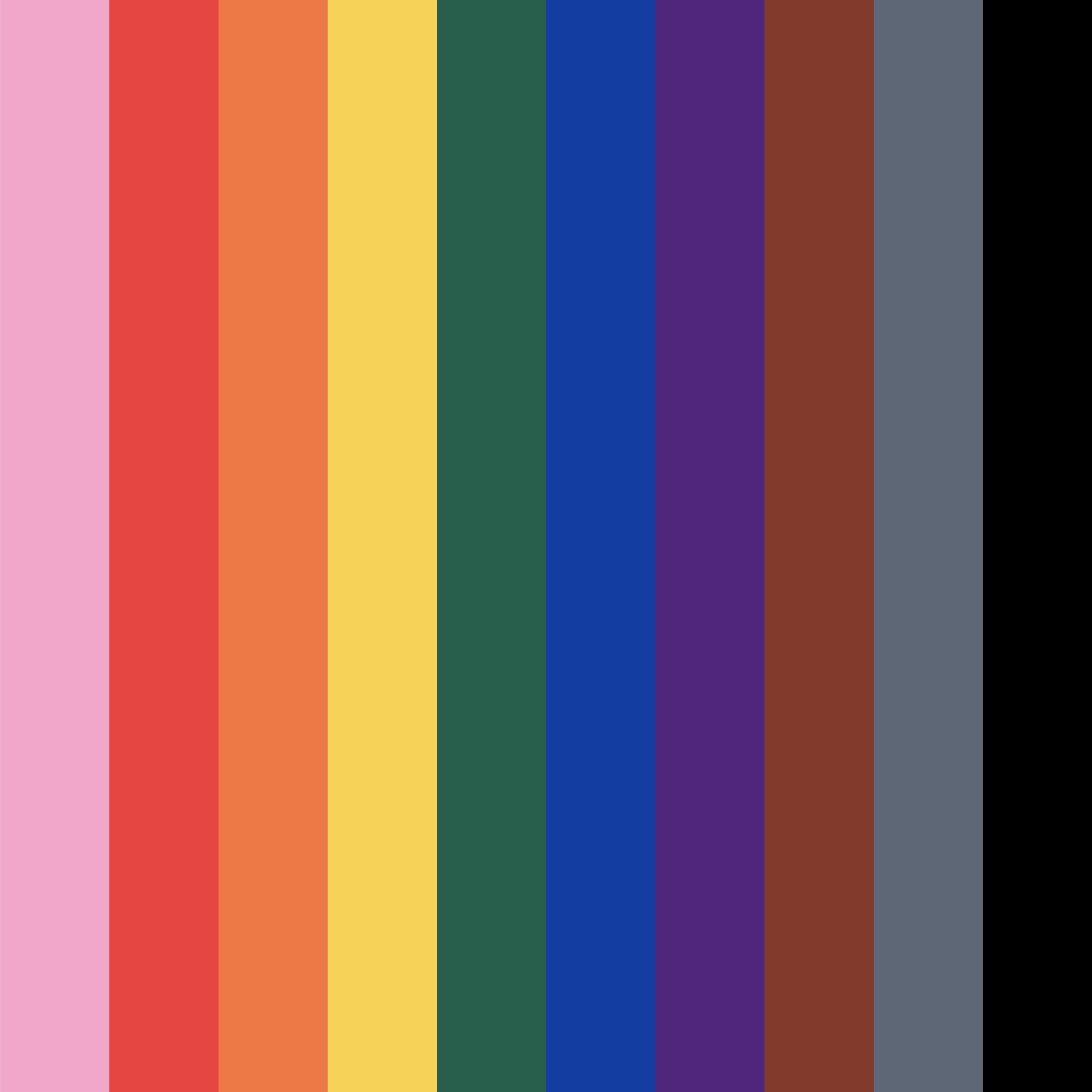 Tulip Brush-On Fabric Paint Rainbow 1 fl. oz. 10 Pack – Tulip