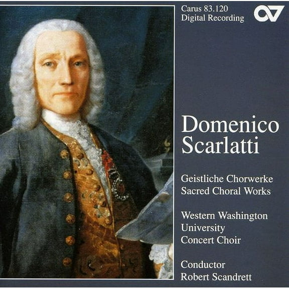 A. Scarlatti - Sacred Choral Music - Music & Performance - CD