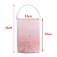 thumbnail image 4 of Cesta de del florero del bolso de cristal con decoración de Cubo grande Sunnimix Florero creativo, 4 of 8