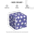 thumbnail image 4 of Kdxio Daisies Flowers Print Tissue Box Cover,Square Decorative PU Leather Facial Paper Case Organizer Holder Dispenser for Bathroom,Night Stands,Desk,Car 5.2''X5.2''X5.2'', 4 of 8