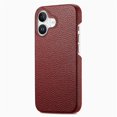 thumbnail image 2 of Y1 For iPhone 16 Plus Case Shockproof Litchi Texture Leather+PC Phone Cover - Matcha Green, 2 of 5