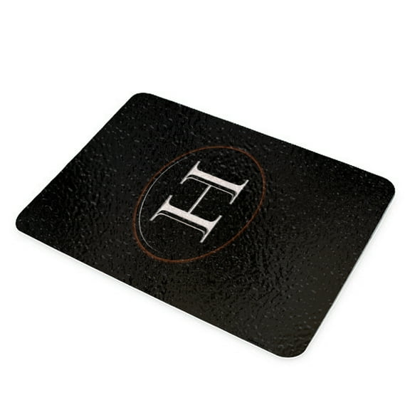 KuzmarK Glass Cutting Board - H is for