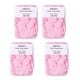 thumbnail image 4 of 400 hojas de papel de jabón, copos de jabón desechables de pétalos de flores, papel espumoso Rosa, 4 of 9