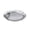 Silver, M, variant on Large Metal Serving Tray, Elegant Floral Metal Plate, Rust Proof Platter for Holiday Buffet Wedding Party Jewelry