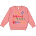 thumbnail image 2 of Inktastic My Nonna and Nonno Love Me Grandchild Toddler Sweatshirt, 2 of 4