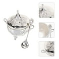 thumbnail image 4 of Sugar Container European Condiment Jar High End Home Kitchen Storage Jar with Spoon, 4 of 9