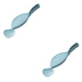 thumbnail image 1 of Kearding Escurridor de de arroz, escurridor hueco, tamiz de filtro a prueba de fugas de alimentos de plástico Azul 2piezas Kearding CBP141667, 1 of 6