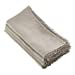thumbnail image 3 of SARO 15062.N20S 20 in. Square Pompom Design Napkin  Natural - Set of 4, 3 of 9