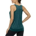 thumbnail image 4 of Womens Sleeveless Round Neck Loose Fit Racerback Yoga Tank Top, 4 of 5