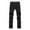 Black, variant on jsaierl Men's Casual Ripped Jeans Distressed Washed Straight Stretch Skinny Slim Fit Zipper Hip-hop Denim Pants Trousers