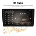 thumbnail image 4 of 9 Inch Android 11 Car Player Bluetooth Hands-free HD Touch Screen Gps Radio Reversing Display with 8 Lights, 4 of 5