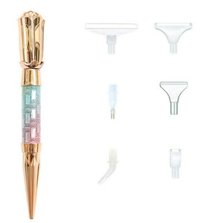 3 Packs Diamond Painting Pen, Diamond Art Pen,Diamond Dotting Pen, Resin 5D  Diamond Painting Art Drill Pen Kit Tool Accessory with 24Pc Placer Tips