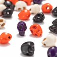 thumbnail image 4 of 200Pcs 4 Colors Dyed Synthetic Turquoise Beads Strands Skull Mixed Color 8x6x7mm Hole: 1mm 50Pcs/Color, 4 of 7