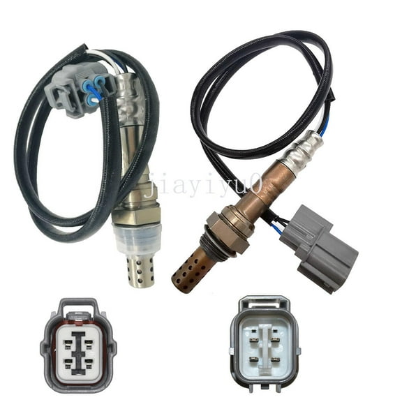 2pcs Oxygen O2 Sensor 1&2 Fit for 1999-2004 for Honda Odyssey V6 3.5L Up Downstream