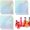 3 Sets 1-300, variant on 3 Sets Number Stickers (1-200), Waterproof Round Labels for Organizing Nail Polish Bottles, Nail Swatch Sticks, Lipstick