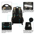 thumbnail image 4 of FORMRS Kids School Backpack Elementary Student Unisex Travel Bookbag with Reflective Stripes, Halloween Dancing, 4 of 7