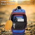 thumbnail image 3 of Water Bottle Carrier, 40oz Bottle Carrier Sports Insulated Water Bottle Holder with Adjustable Shoulder Strap, 2 Pockets Flask Sling Bag Drawstring Pouch for Climbing Hiking Walking, 3 of 9