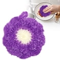 thumbnail image 3 of 1 Pcs Cute Flower Dish Scrubber, Sink Cleaning Puff, Kitchen Sponge Net Crochet Scouring Pads Non-Scratch Dish Sponges for Dishwashing Cookware, Tubs, Sinks 4.7", 3 of 4
