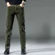 thumbnail image 4 of Pantalones de vestir rectos de pana formales para trabajo, pantalones casuales de otoño e invierno para hombre, pantalones ajustados para hombres, pantalones largos baratos, estilo coreano Y2k, 4 of 5