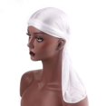 thumbnail image 4 of Stock Unisexe Hommes Femmes Bandana Durag Couvre-Chef Doux Soie Casquette Pirate Enveloppe, 4 of 5
