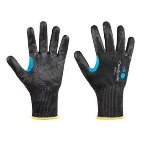 

Honeywell CoreShield A6/F Coated Cut Resistant Gloves 11/XXL HPPE/Alloy/Basalt Smooth Nitrile 13 ga Black - 1 PR (582-26-0913B/11XXL)