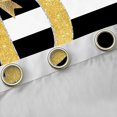 thumbnail image 4 of Erosebridal Initial D Letter Black Out Curtains for Kids, Princess Bowknot Curtains Pack of 2 (42x63 Each), 4 of 6